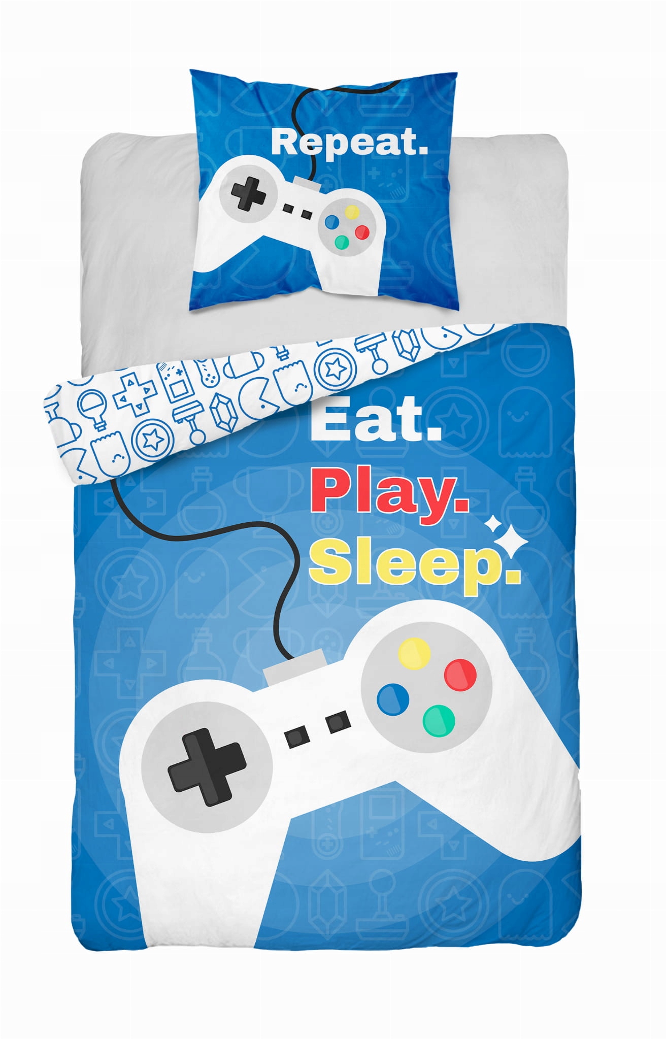 

Pościel młodzieżowa Gamer 160x200 dla gracza