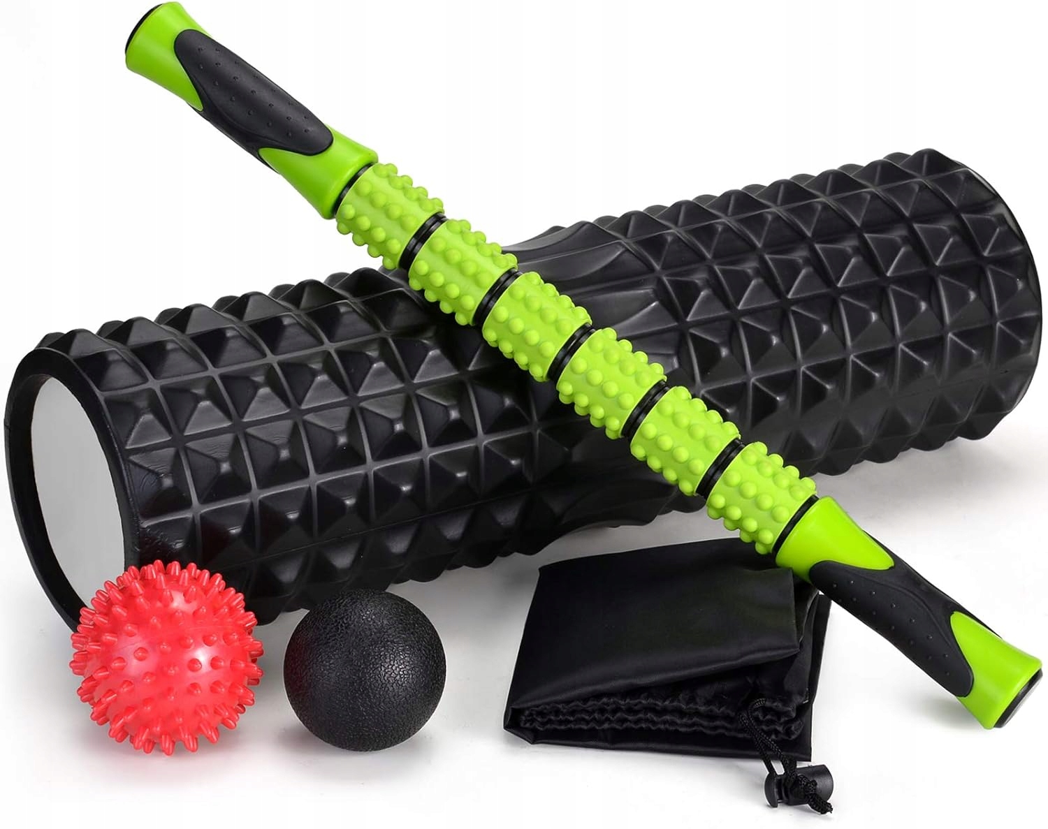 Pěnový Masážní Válec 5V1 Tréninková Sada Rollerů