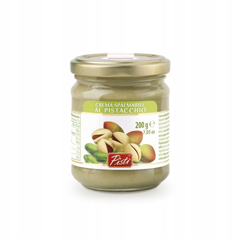 Levně 2x Pisti Pistáciový krém Crema la Pistacchio sklenice Sicílie 200 g
