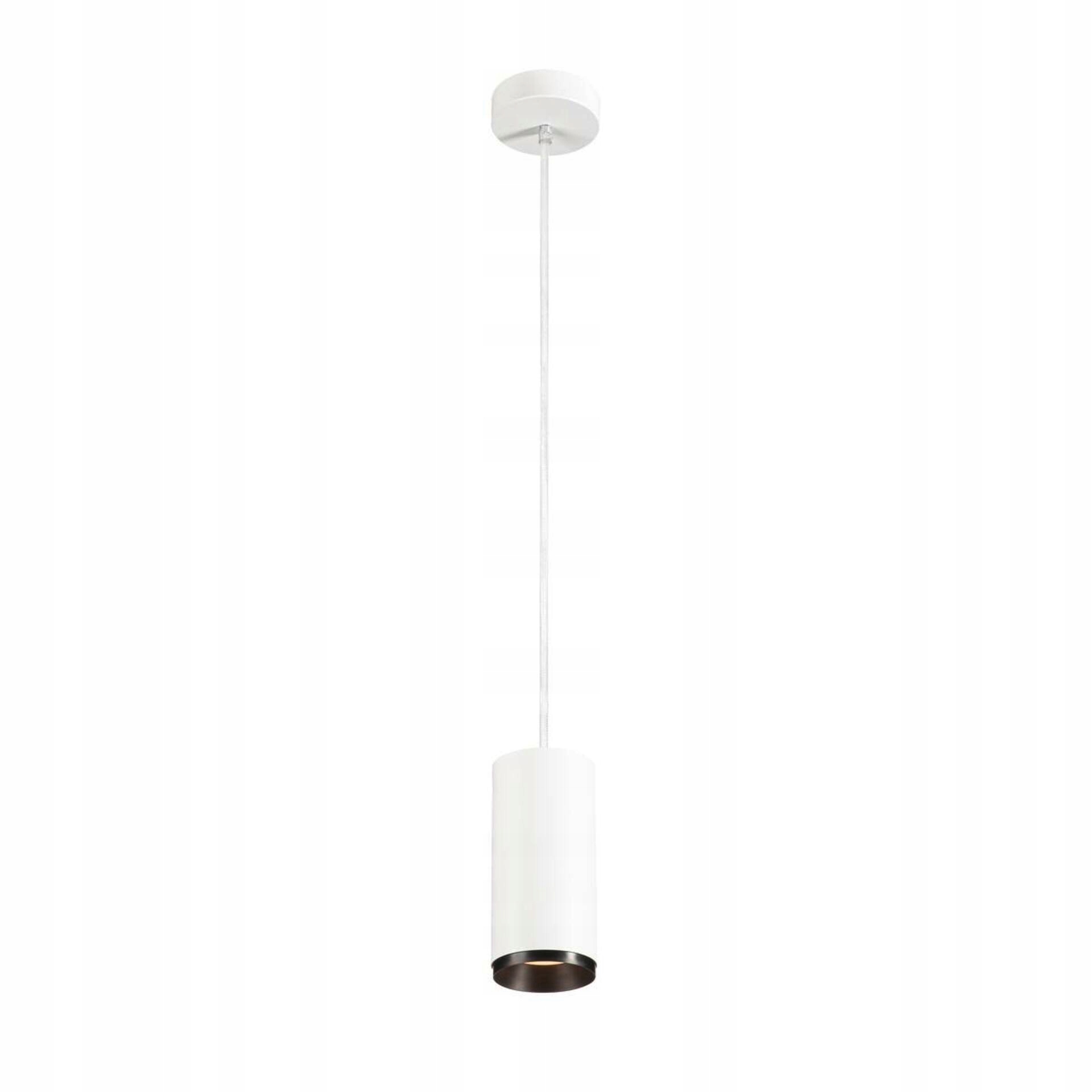 Led závesné svietidlo Slv Numinos Pd Phase M 20,1 W 3000K 24 ° biela čierna