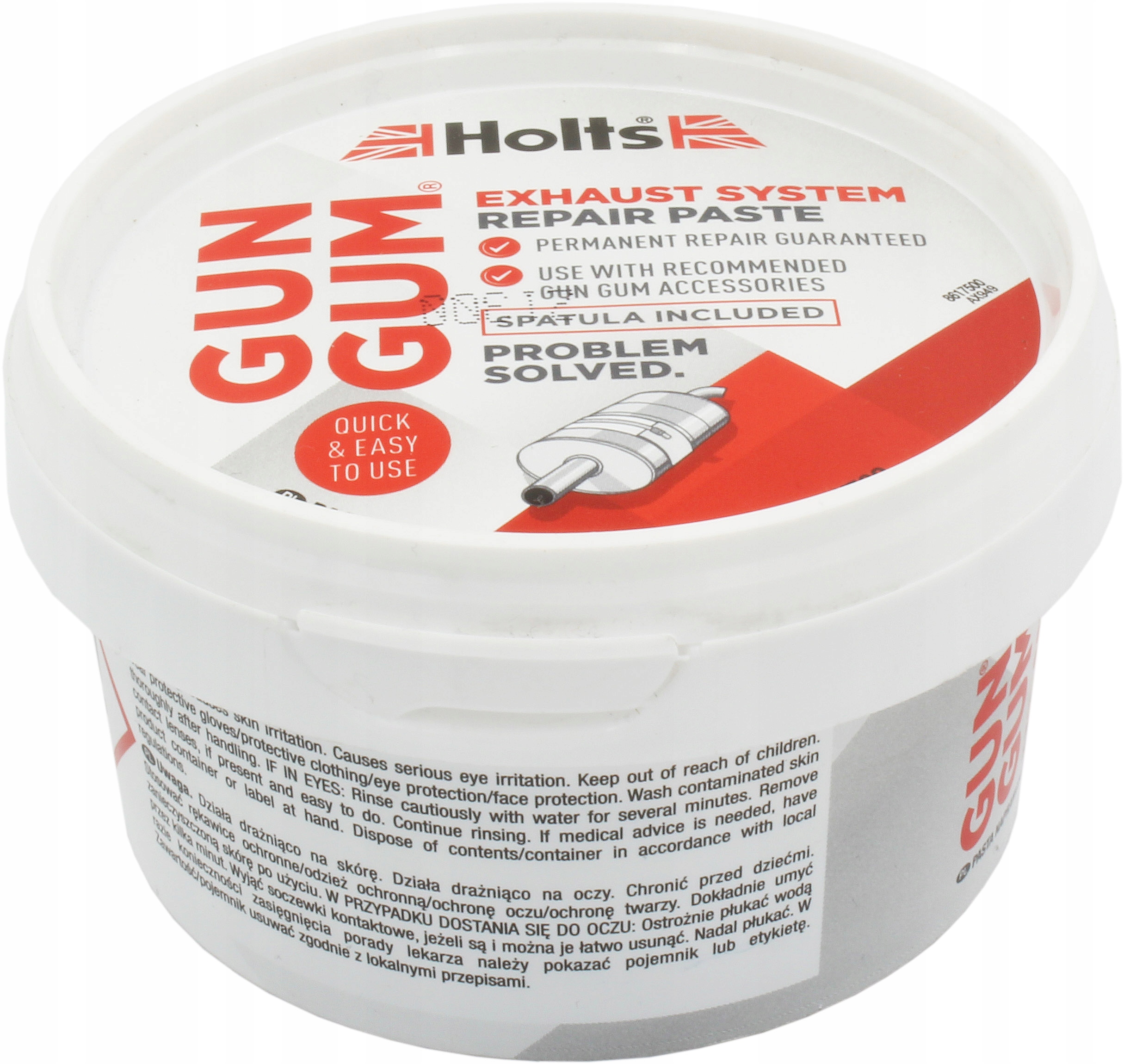 

Holts Gun Gum Pasta Do Naprawy Wydechu 200G
