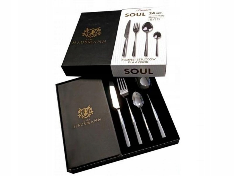 Příbory Sada příborů 24 El Pro 6 Os Z Nerezové Oceli 18/10