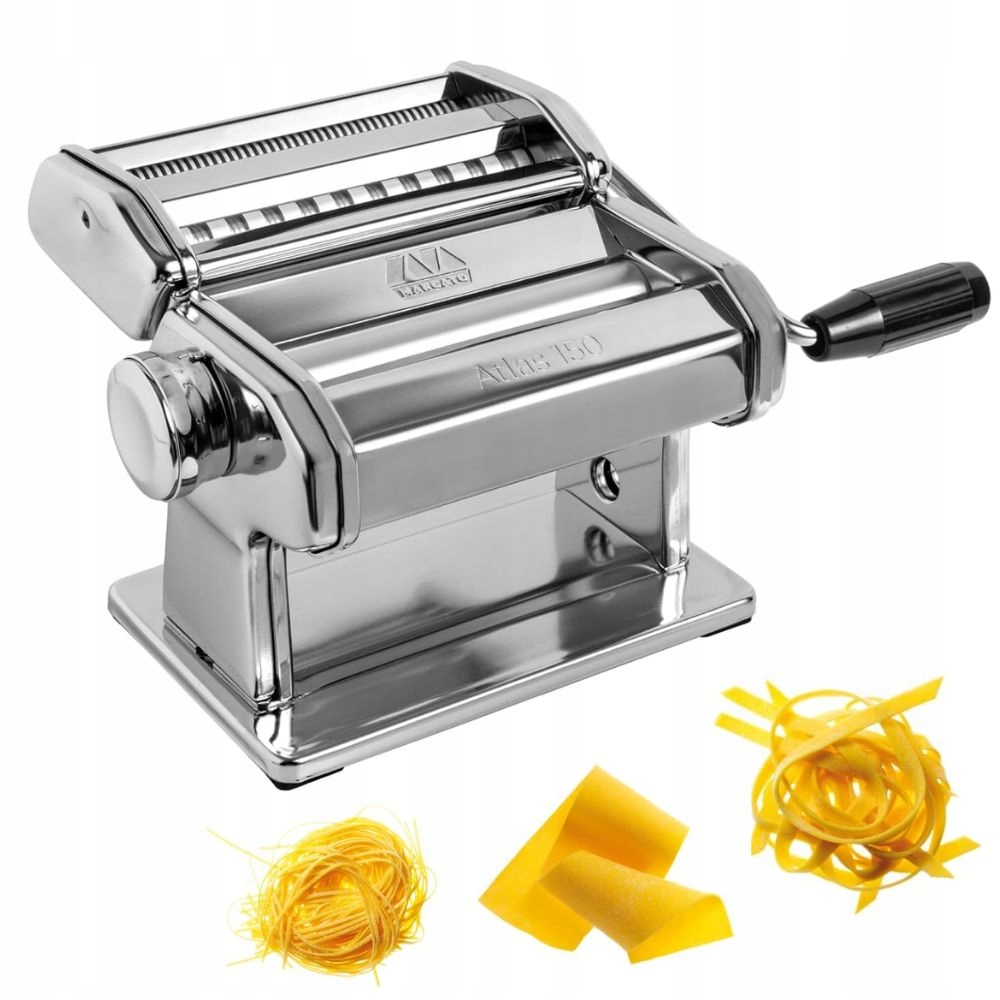 Strojek na těstoviny Marcato Atlas+ 150 s nástavcem na italské špagety