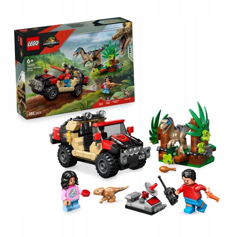 Lego(r) Jurský Svět 76972 – Útěk Terénem