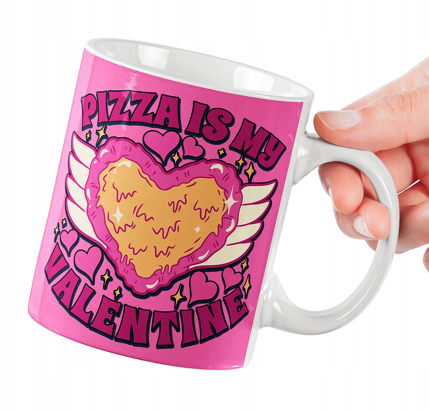 KUBEK NA WALENTYNKI PIZZA IS MY VALENTINE PREZENT JAKOŚĆ