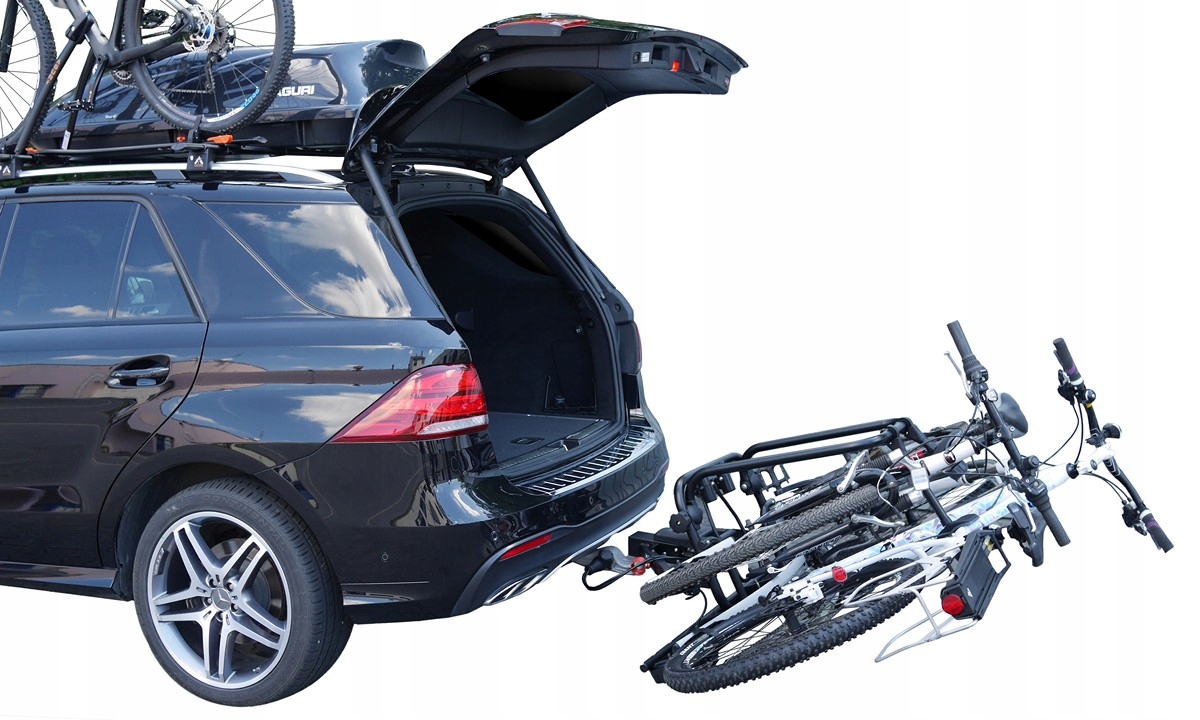 BAGAZNIK UCHWYT ROWEROWY NA HAK 4 ROWERY UCHYLANY Product Length 73 cm