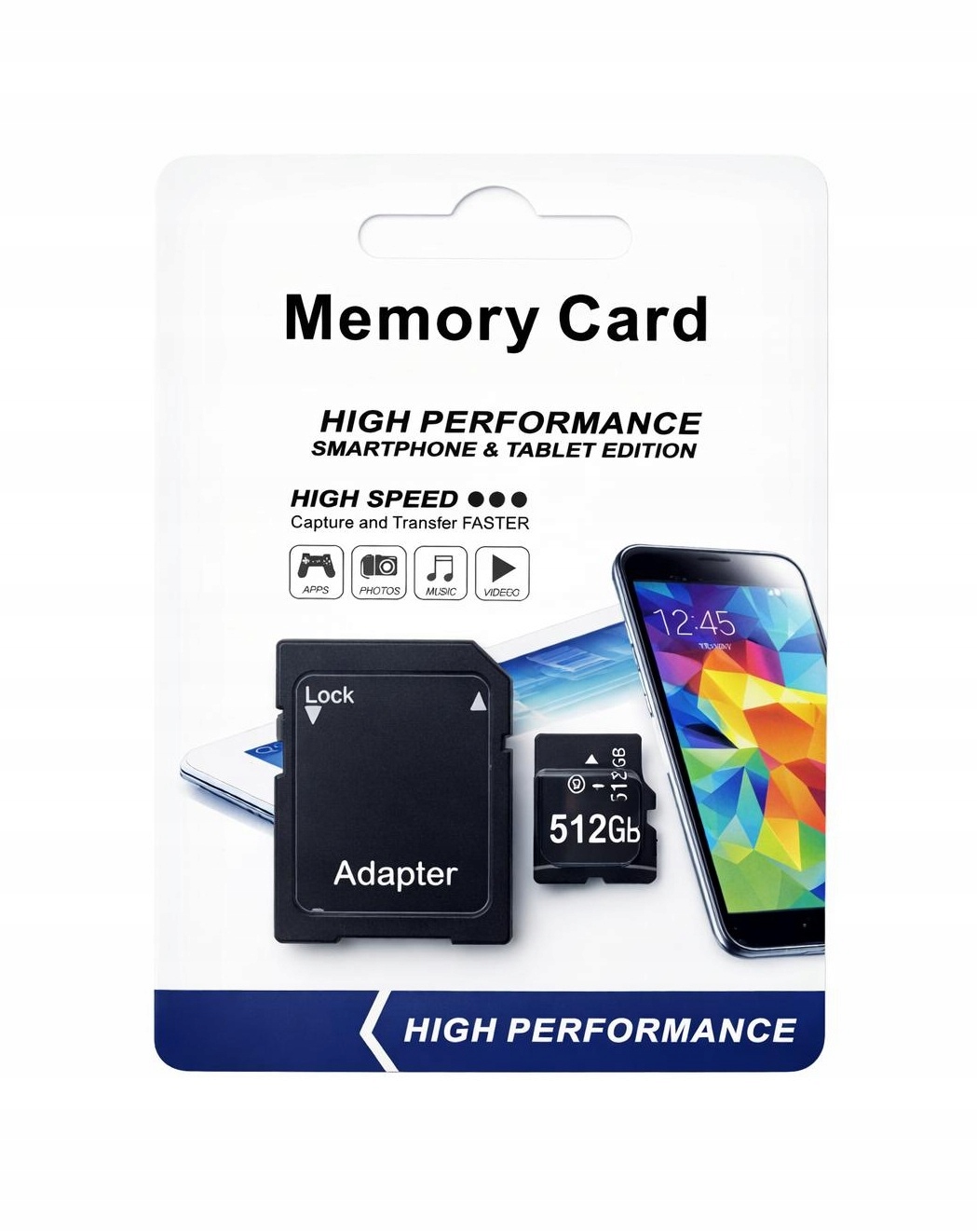 Karta pamięci 512 Gb Adapter