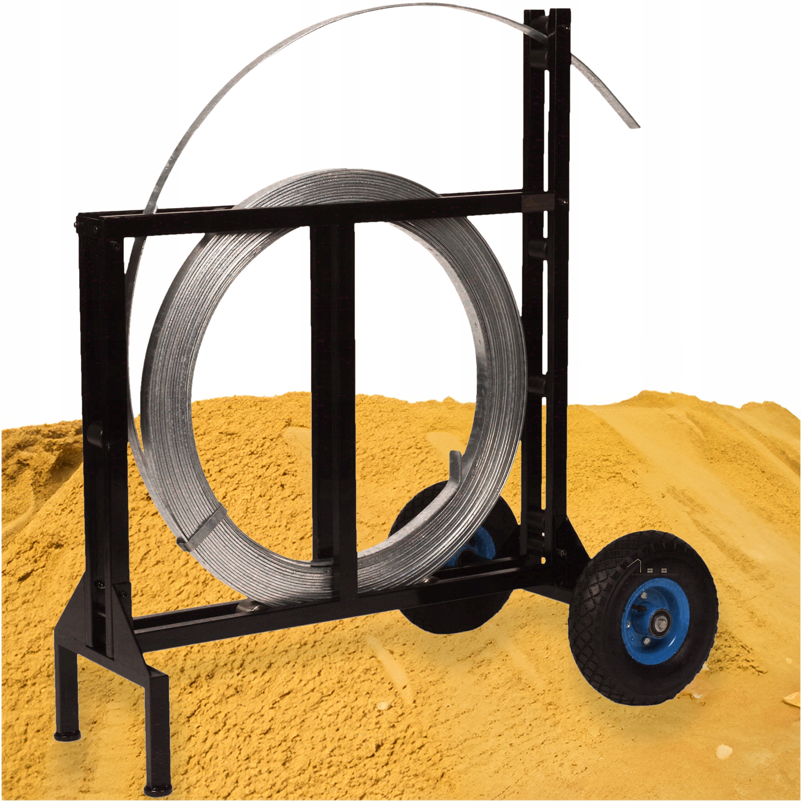 ROZWIJAK DO BEDNARKI MOBILNY ODWIJAK - malowany proszkowo - solidny stalowy