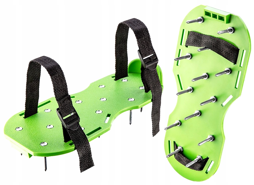 BUTY DO AERACJI Z KOLCAMI DO TRAWNIKA NAPOWIETRZANIA TRAWY WERTYKULACJI