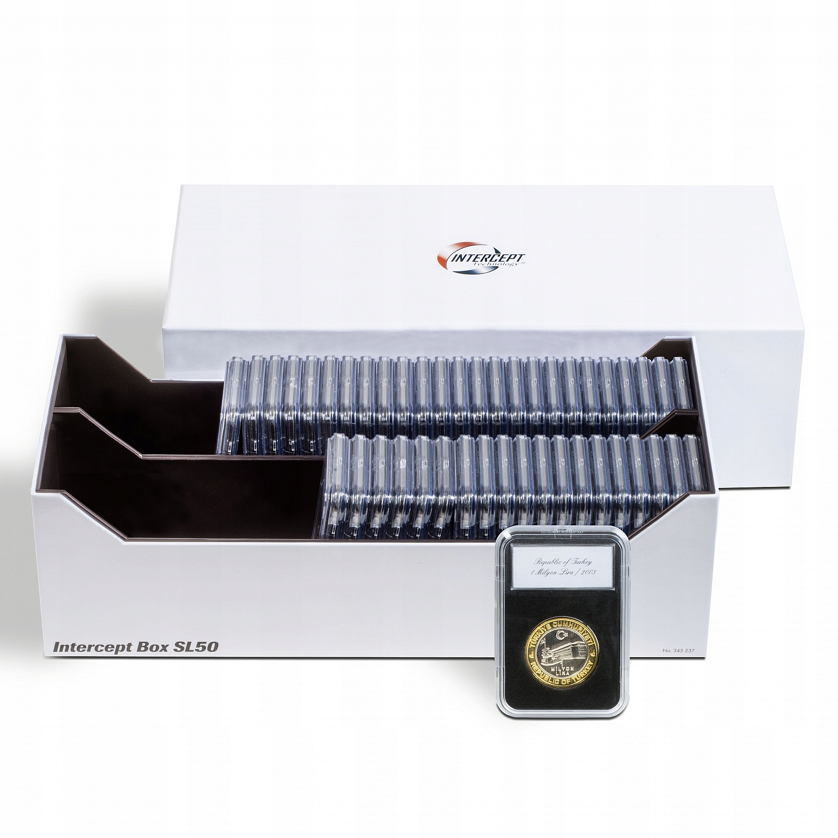 Intercept Box na 50 slabik Leuchtturm