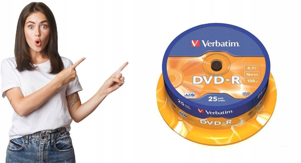 Dvd-r Verbatim [25] Cake