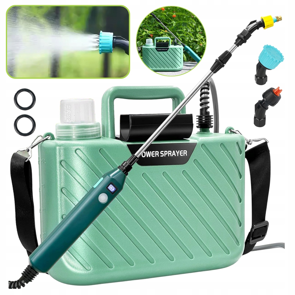 Akumulatorowy Opryskiwacz Ciśnieniowy 5L, Elektryczny Opryskiwacz Do Roślin