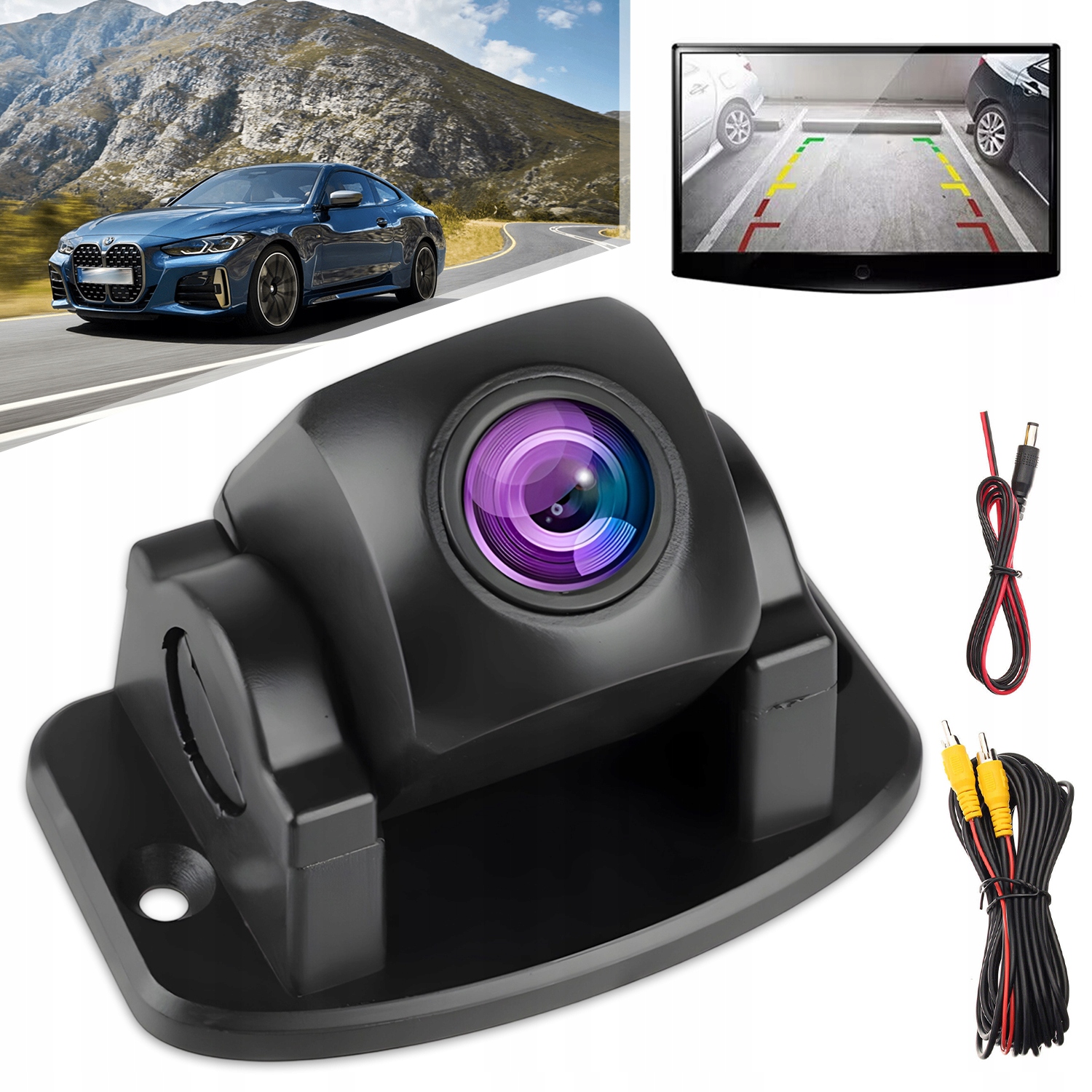 Kamera Cofania Ahd Cvbs 1080x720 Full Hd Regulowana, Kamera Cofania