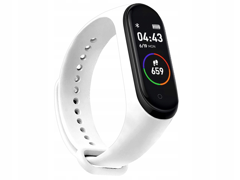 OPASKA SMARTBAND TRACER T-BAND LIBRA S5 V2 BIAŁY