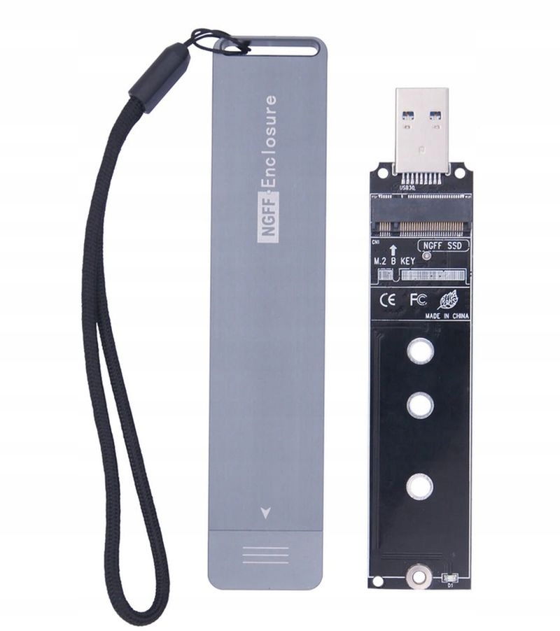 

Adapter M.2 Sata B B+m Ssd do Usb 3.0 Obudowa
