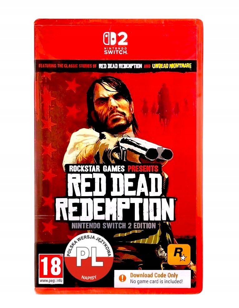 Red Dead Redemption Nintendo Switch 2 Gra Akcji Nowa Napisy Pl