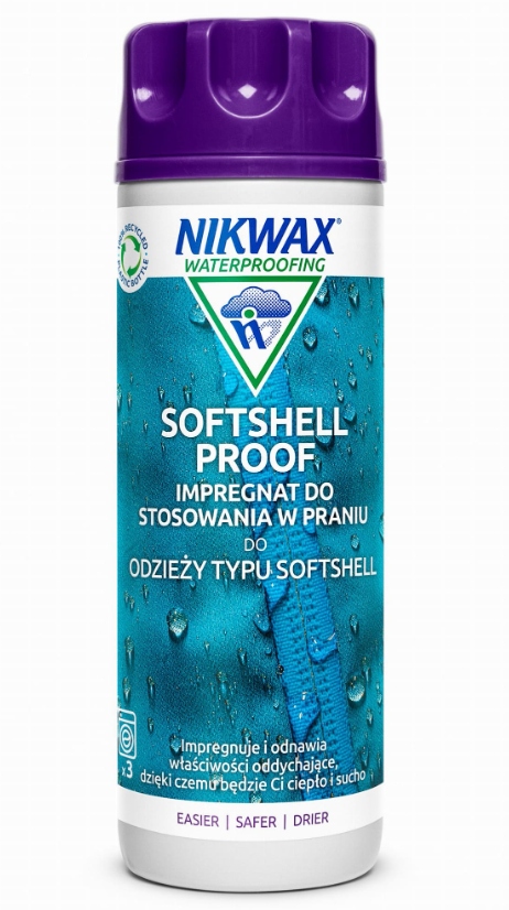 Impregnat Nikwax Softshell Proof Wash In 300ml