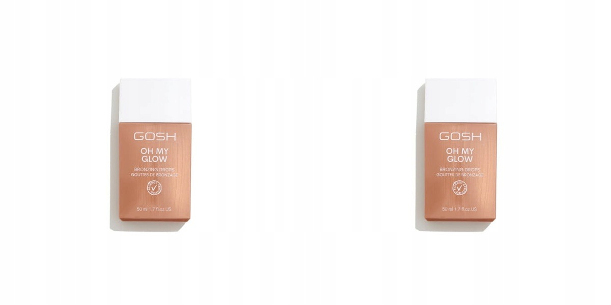 2x Gosh Oh My Glow Bronzer w płynie 001 Sun Glow 50 ml