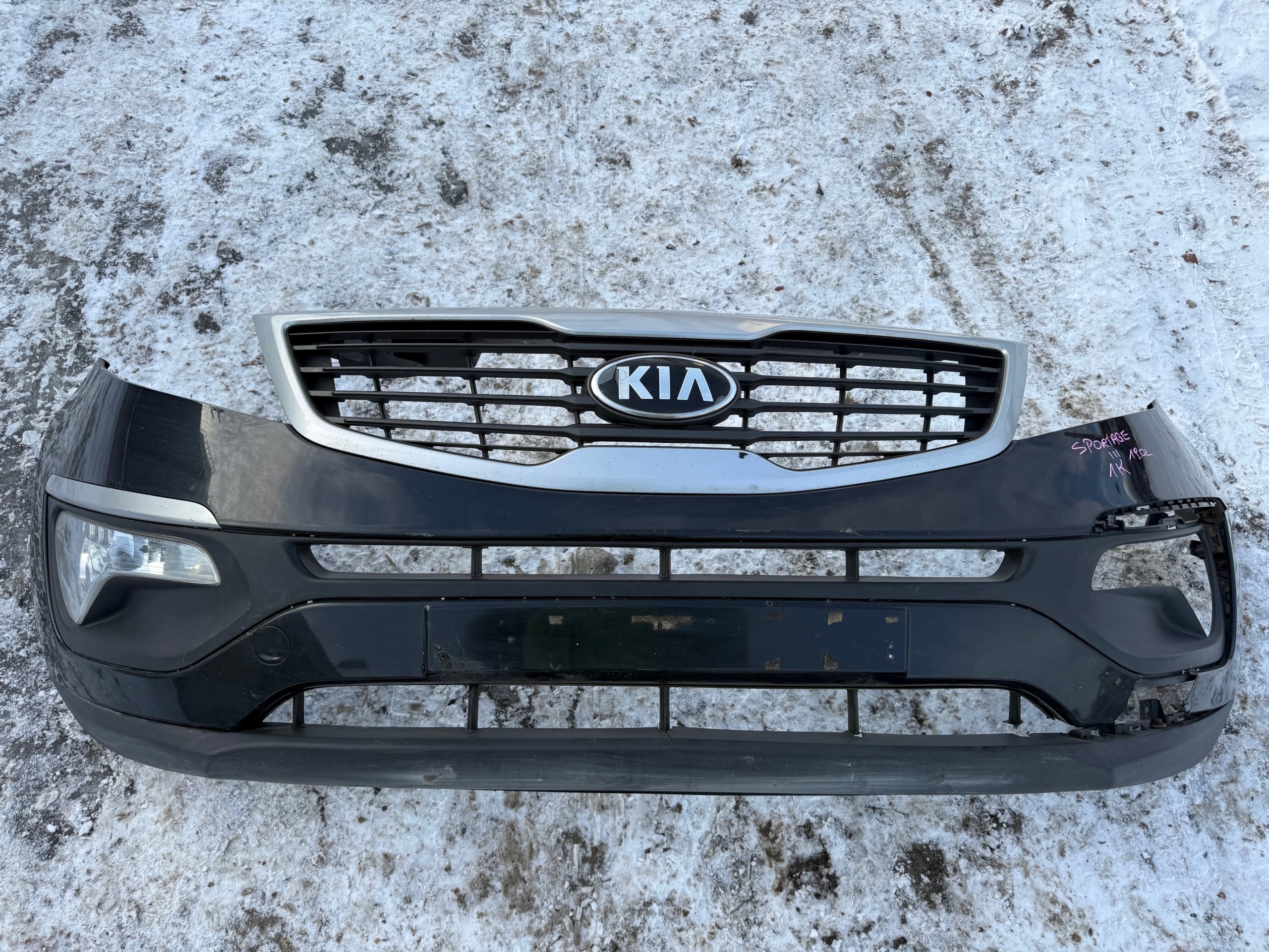 KIA SPORTAGE 3 III 1K ZDERZAK PRZEDNI GRILL PRZÓD ATRAPA 1K