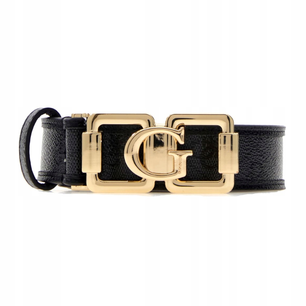 Dámský Pásek Ke Kalhotám Logovaný Šedý Černý Ženský Módní Dárek Guess M