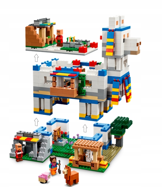 LEGO MINECRAFT 21188 - WIOSKA LAMY Wiek dziecka 9 lat +