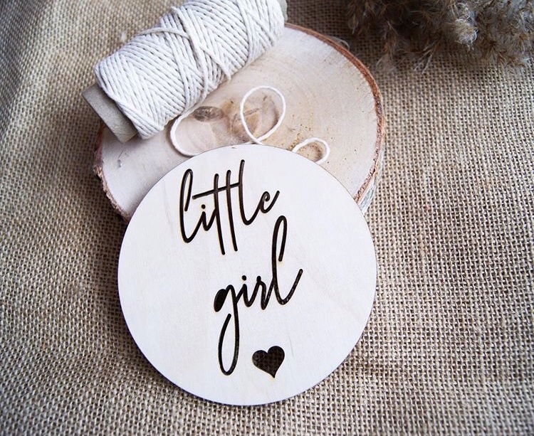 Tabliczka drewniana do zdjęć miesiące Kod producenta K002