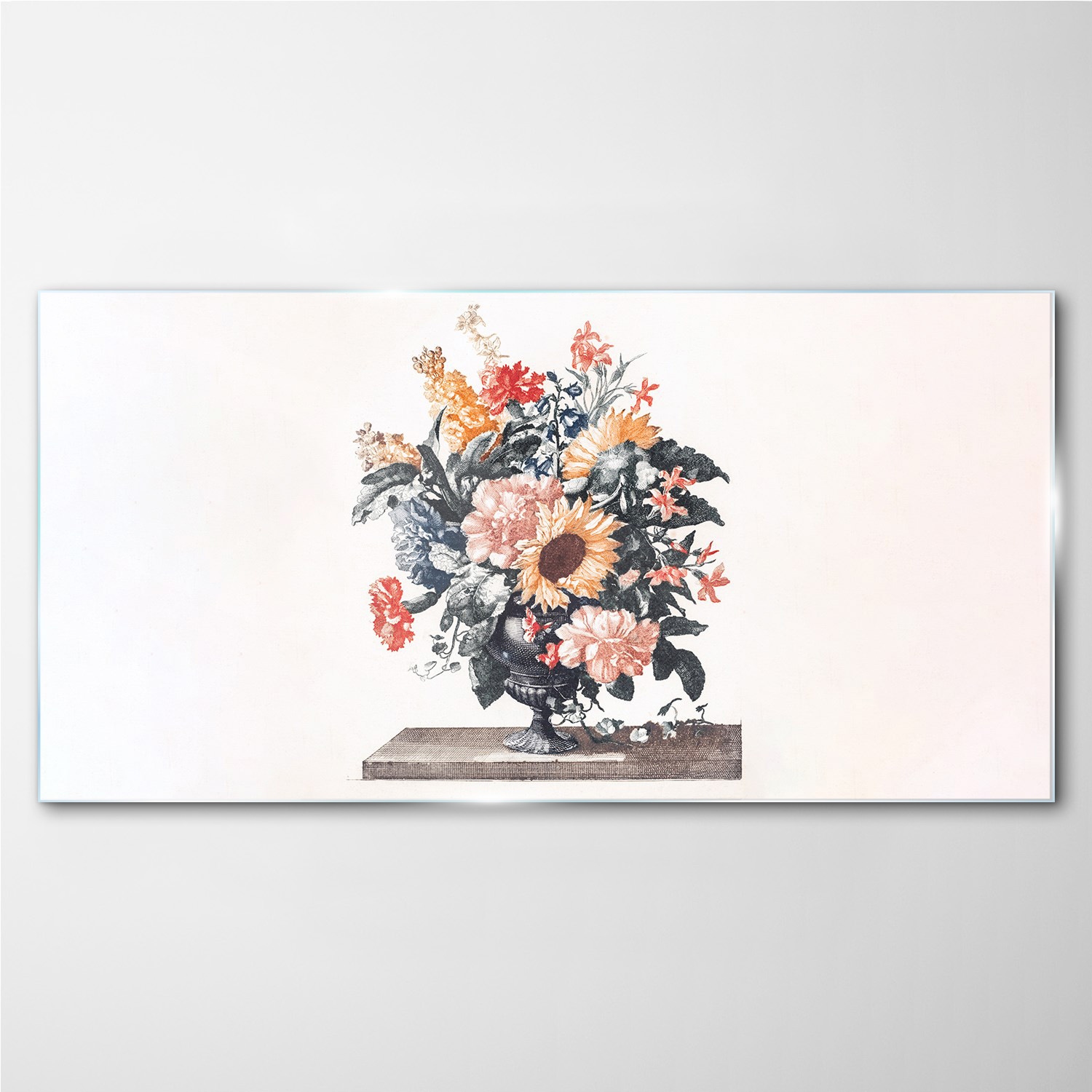 

Obraz na ścianę szklany Kwiaty roślina 140x70 cm