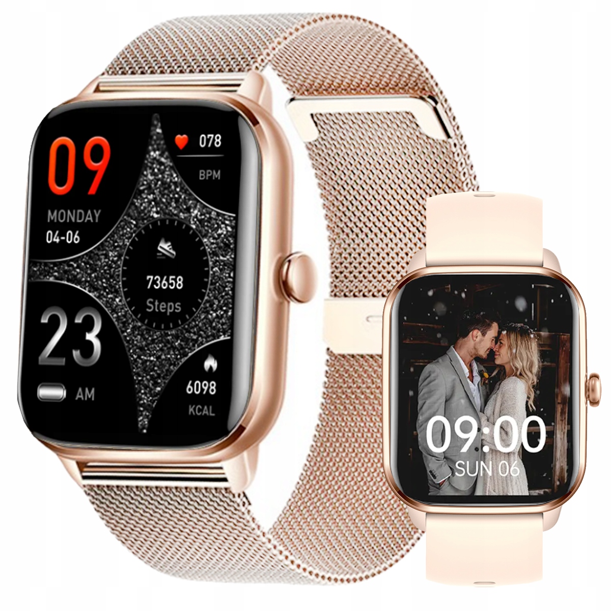 

Smartwatch Damski Dla Kobiety Rozmowy Puls Menu Pl