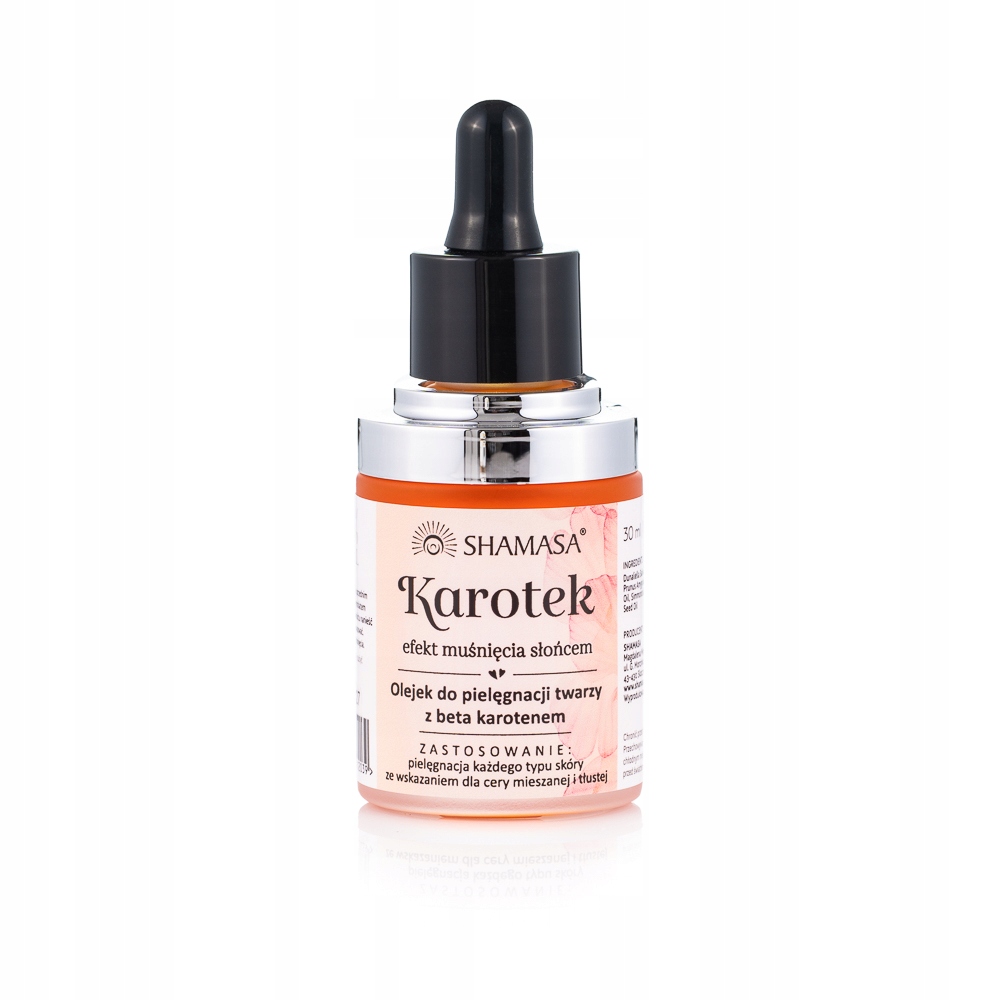 Karotek Revitalizační pleťový olej s beta karotenem 30 ml Shamasa