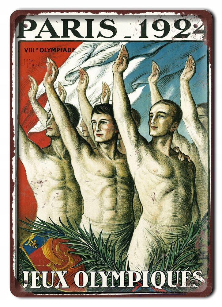 Olimpiada Mundial Plakat Metalowy #16574