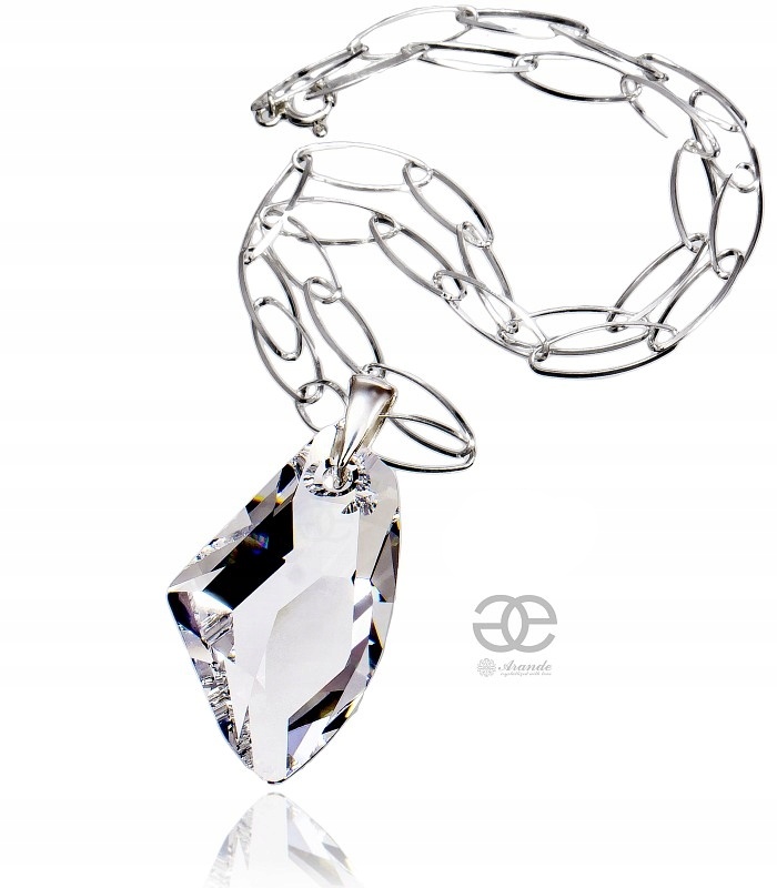 Křišťálový náhrdelník Galactic Crystal Stříbro