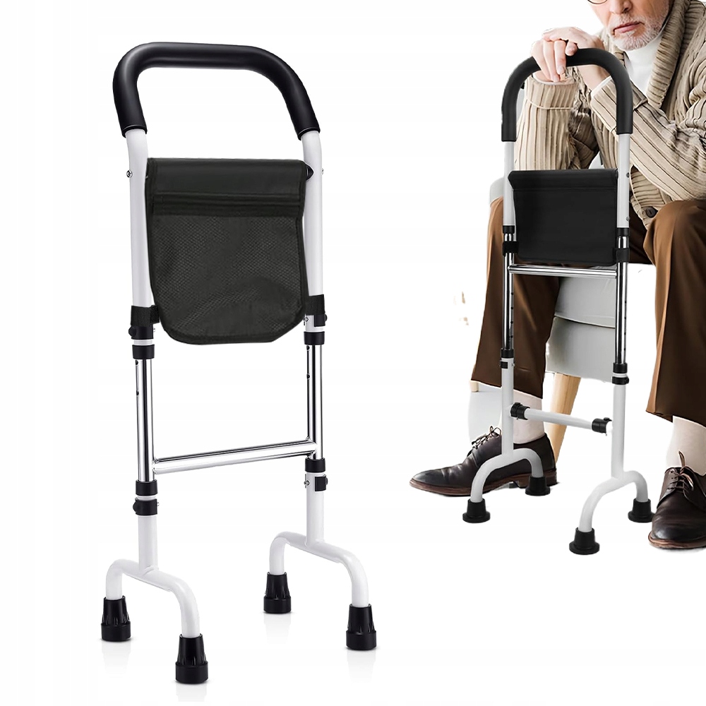 Poręcz Do Wstawania Z Łóżka Balkonik Chodzik 5-STOPNIOWA Regulacja