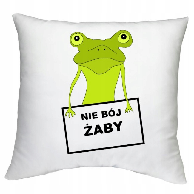 

Poduszka Żaba Żabka Ropucha Król Frog