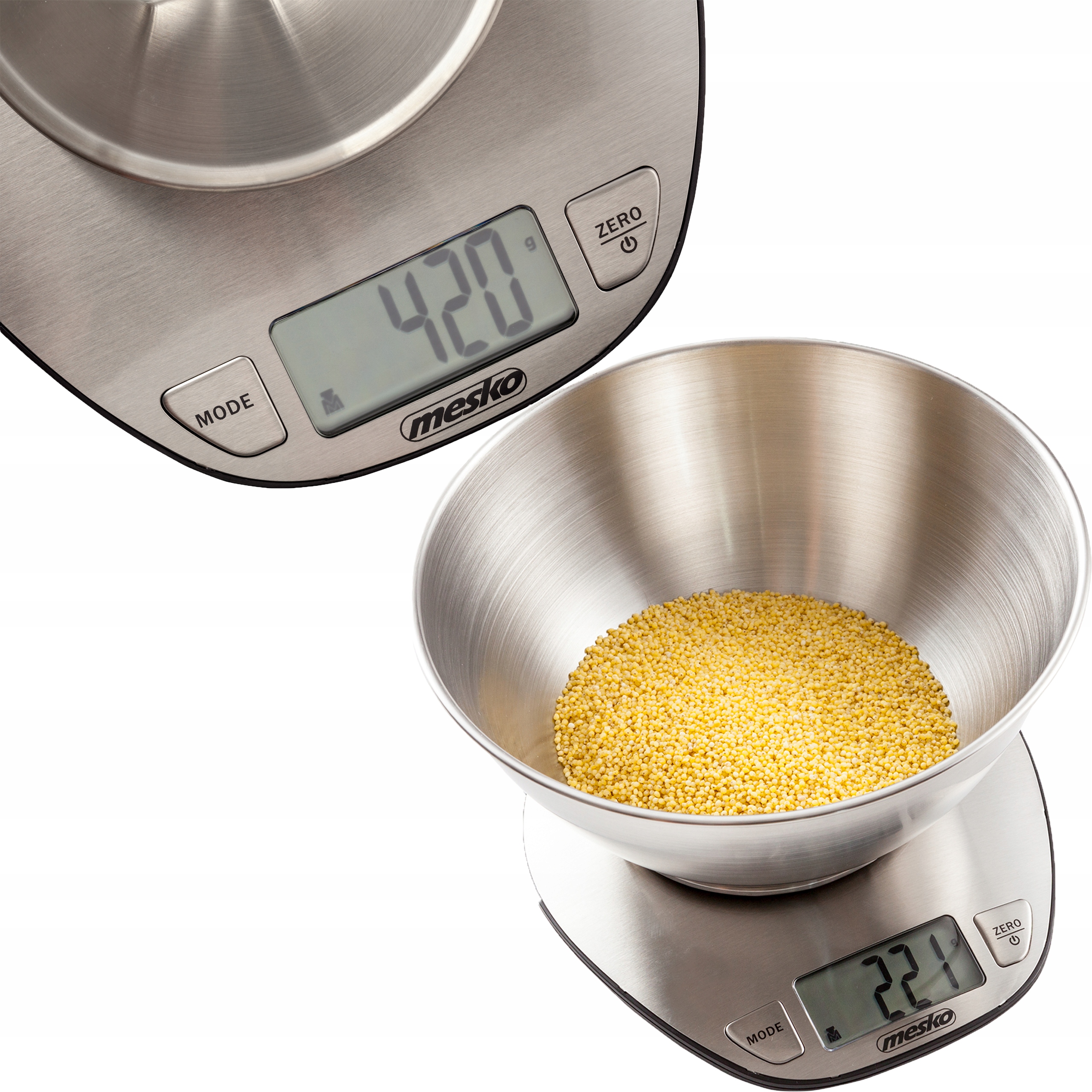

Elektroniczna Waga Kuchenna Do 5KG Z Miską Inox