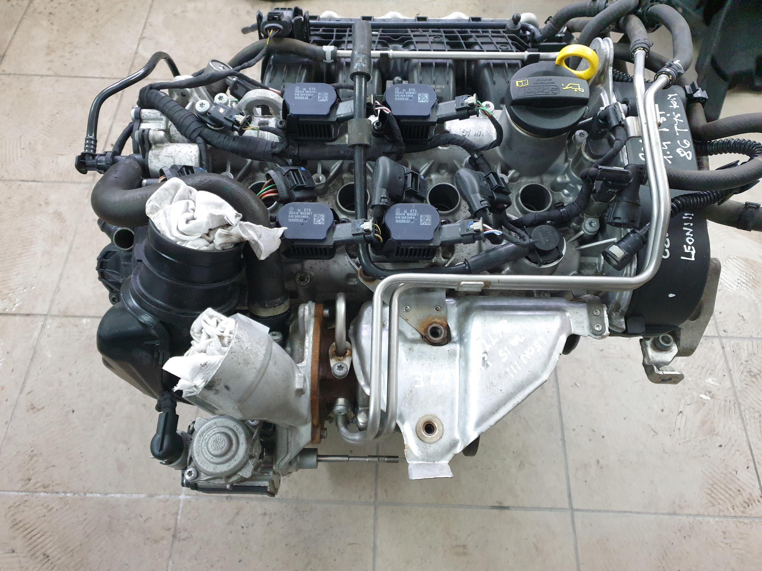 engine 1.4 TSI CZE SEAT VW SKODA AUDI 150 KM 85 TYS KM