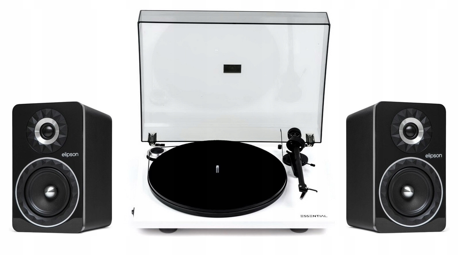 Pro-ject Essential III DC Elipson Prestige 6B Bt Černobílý Vše V Jednom