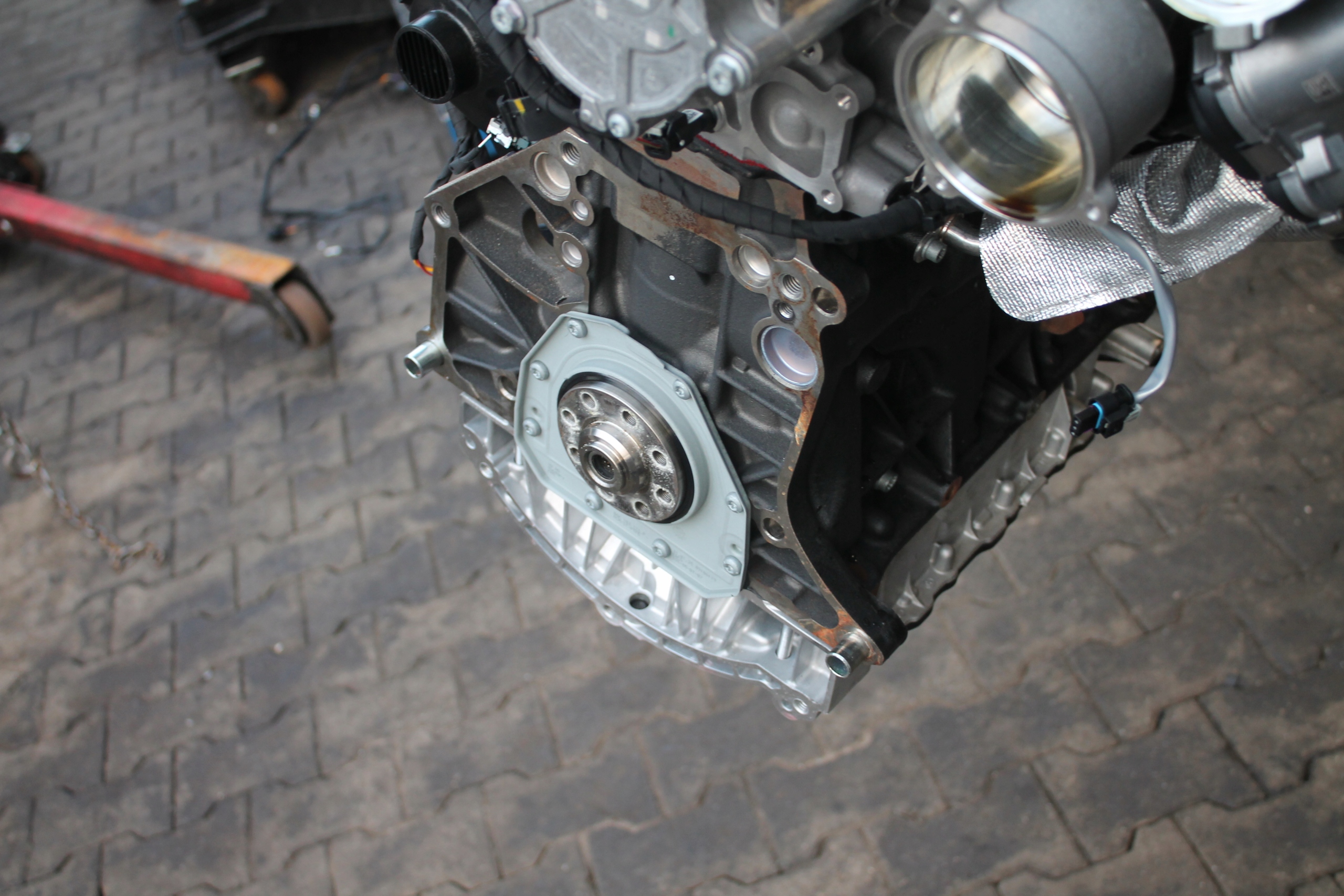 engine complete AUDI Q3 2,0 TFSI 500KM DNN new