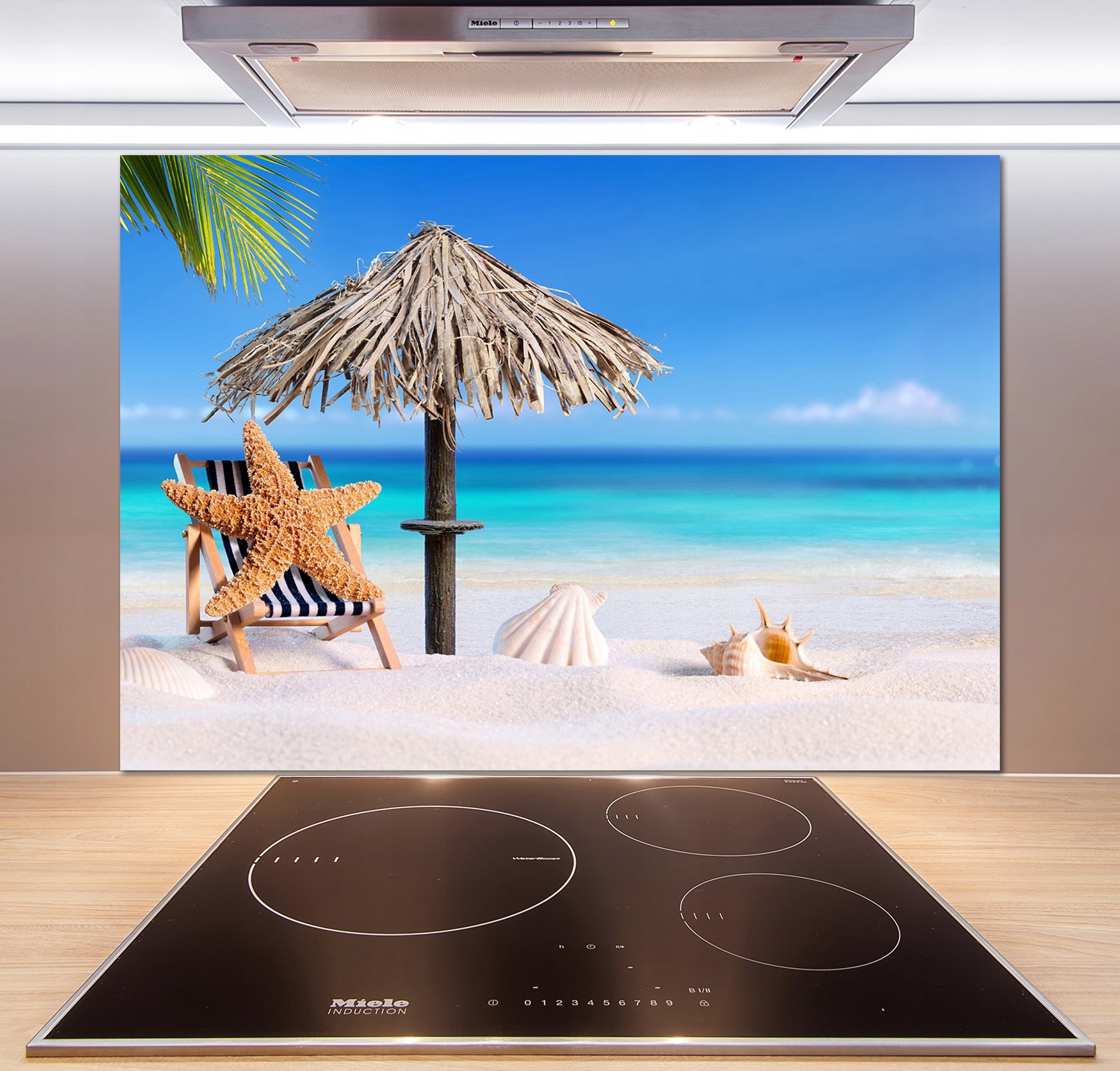 

Panel do kuchni Wakacje na plaży 100x70 cm + Klej