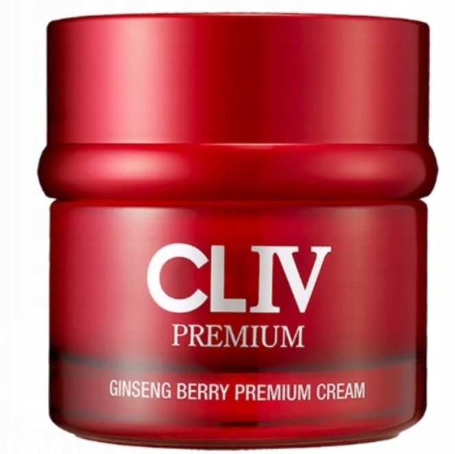 CLIV Premium odżywczo-ujędrniający krem do twarzy z jagodami żeń-szenia