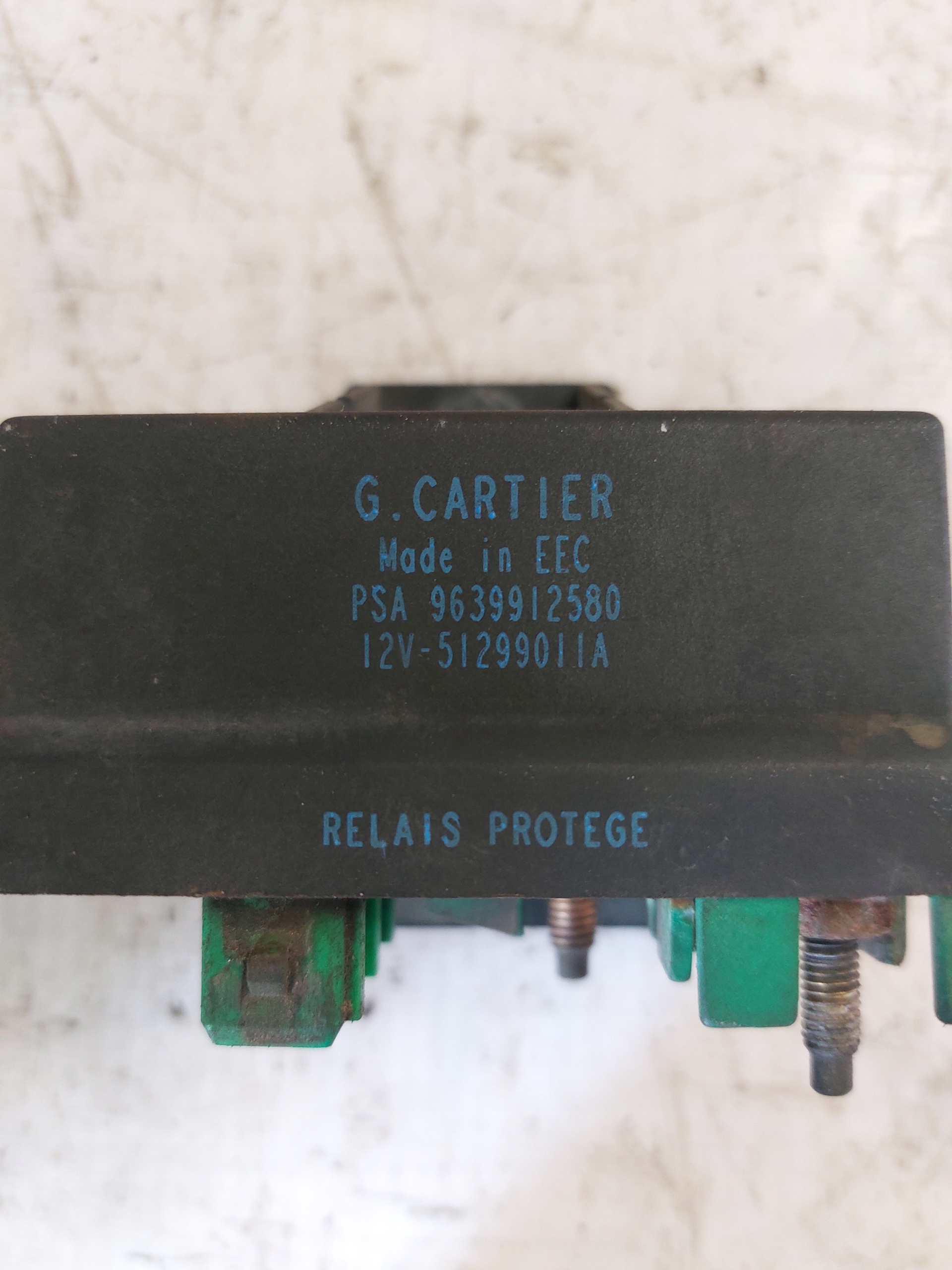 relay module plugs ZAROWYCH PEUGEOT 307 2.0HDI
