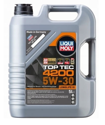 Olej Liqui Moly 5W30 Top Tec 4200 5L