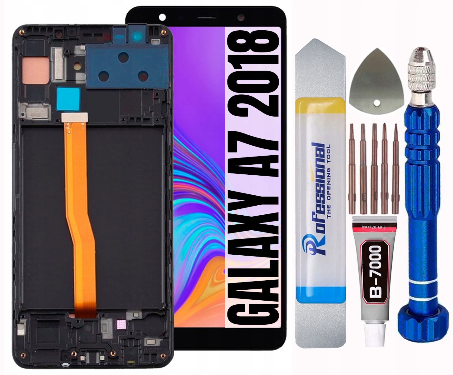 Displej Pro Samsung Galaxy A7 2018 A750 Incell LCD Rámeček