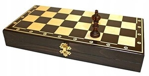 Komplet szachów drewnianych