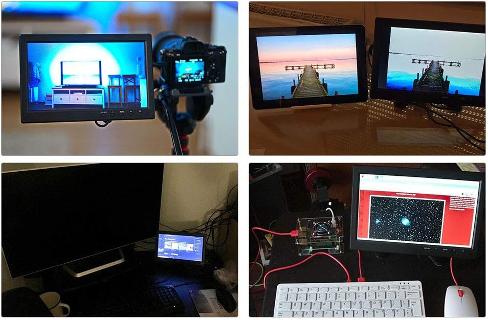 MONITOR LED 10,1 CALI HD SAMOCHODOWY MONITOR KOMPUTEROWY HDMI/VGA/BNC/AV/DE Kod producenta MONITOR SAMOCHODOWY