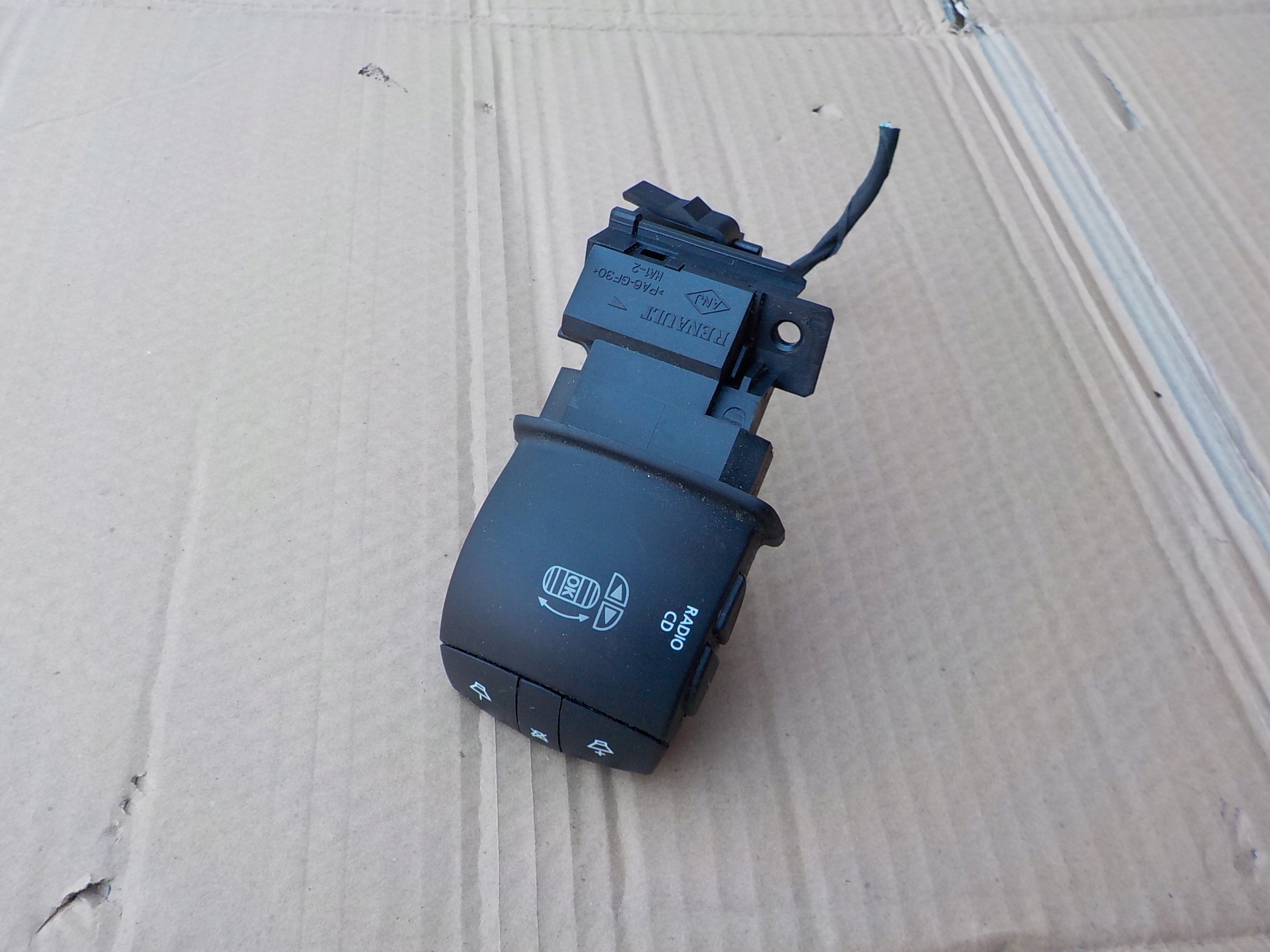 panel switch radia renault scenic III 255520013R
