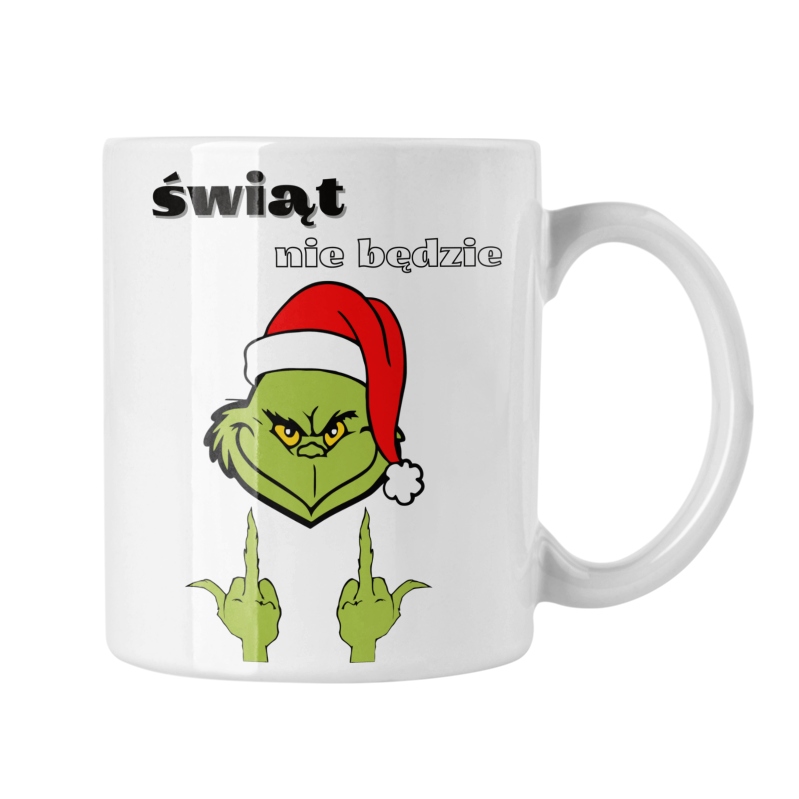 

Grinch Kubek Świąteczny Mikołajki 2