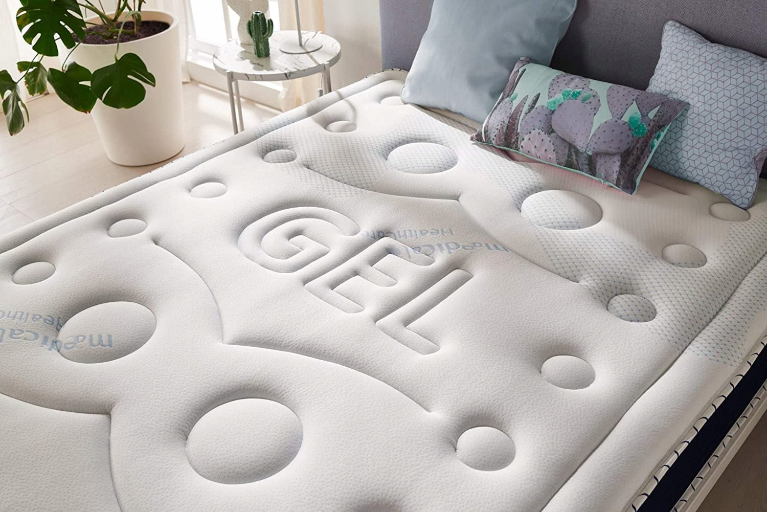 Materac lateksowy Naturalex Sensogel 140 x 200 x 24cm H3 Marka Naturalex