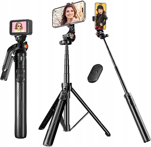 Přenosný Stativ Na Telefon Tripod 31-160 CM S Bezdrátovým Dálkovým Ovládáním