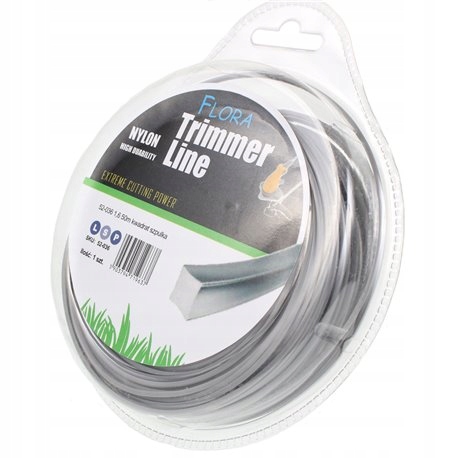 

Żyłka tnąca do kosy spalinowej kwadrat 1.6mm 50M