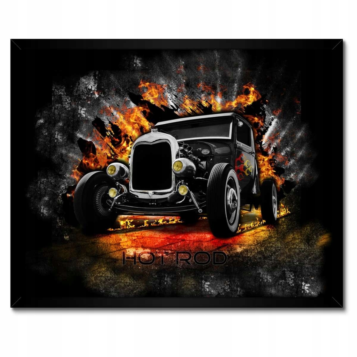 Plakáty v rámu 50x40 Originální Hot Rod
